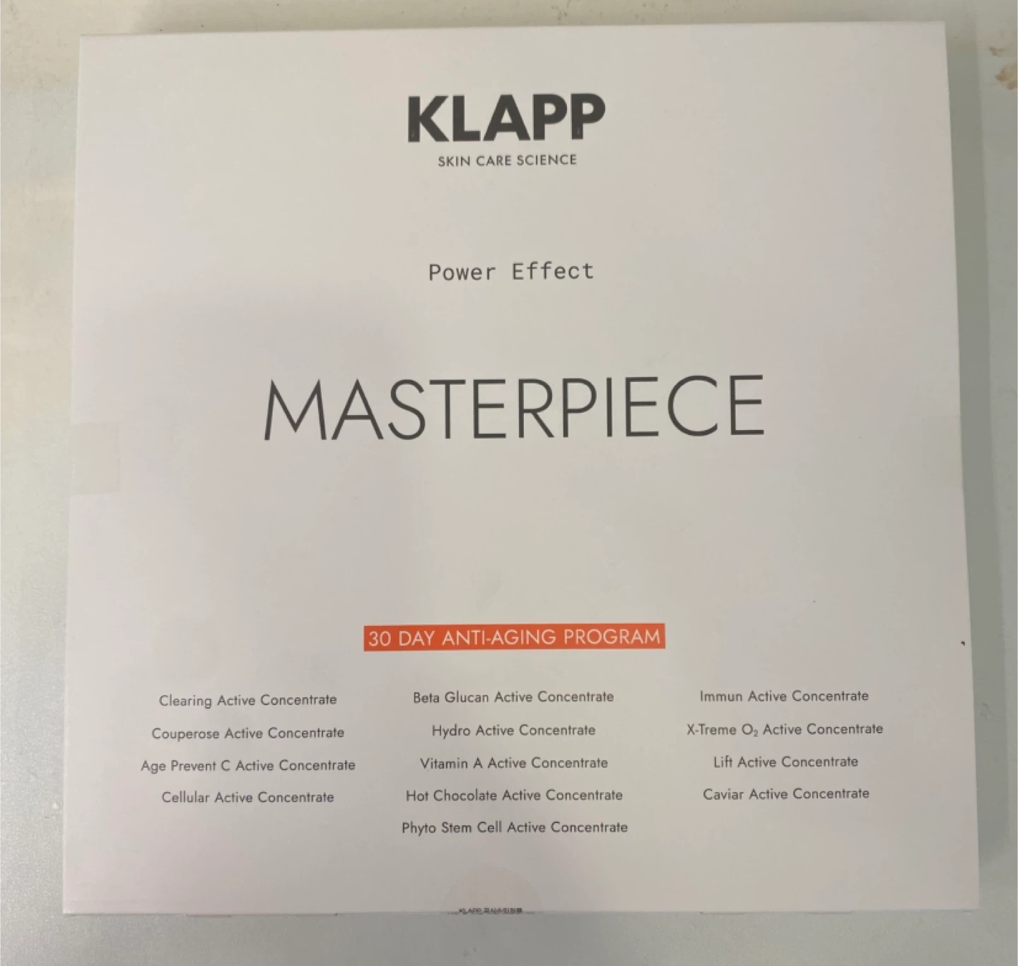 클랍 마스터피스 30데이즈 앰플