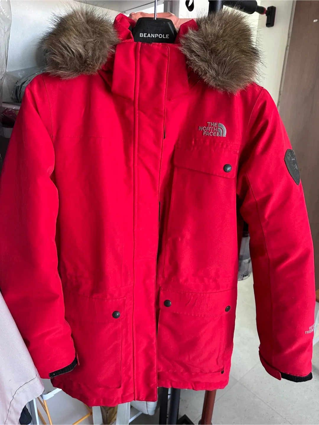 노스페이스 맥머도 패딩 90사이즈