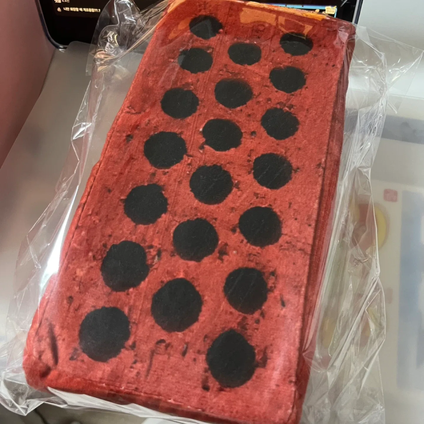 벽돌 쿠션 새상품
