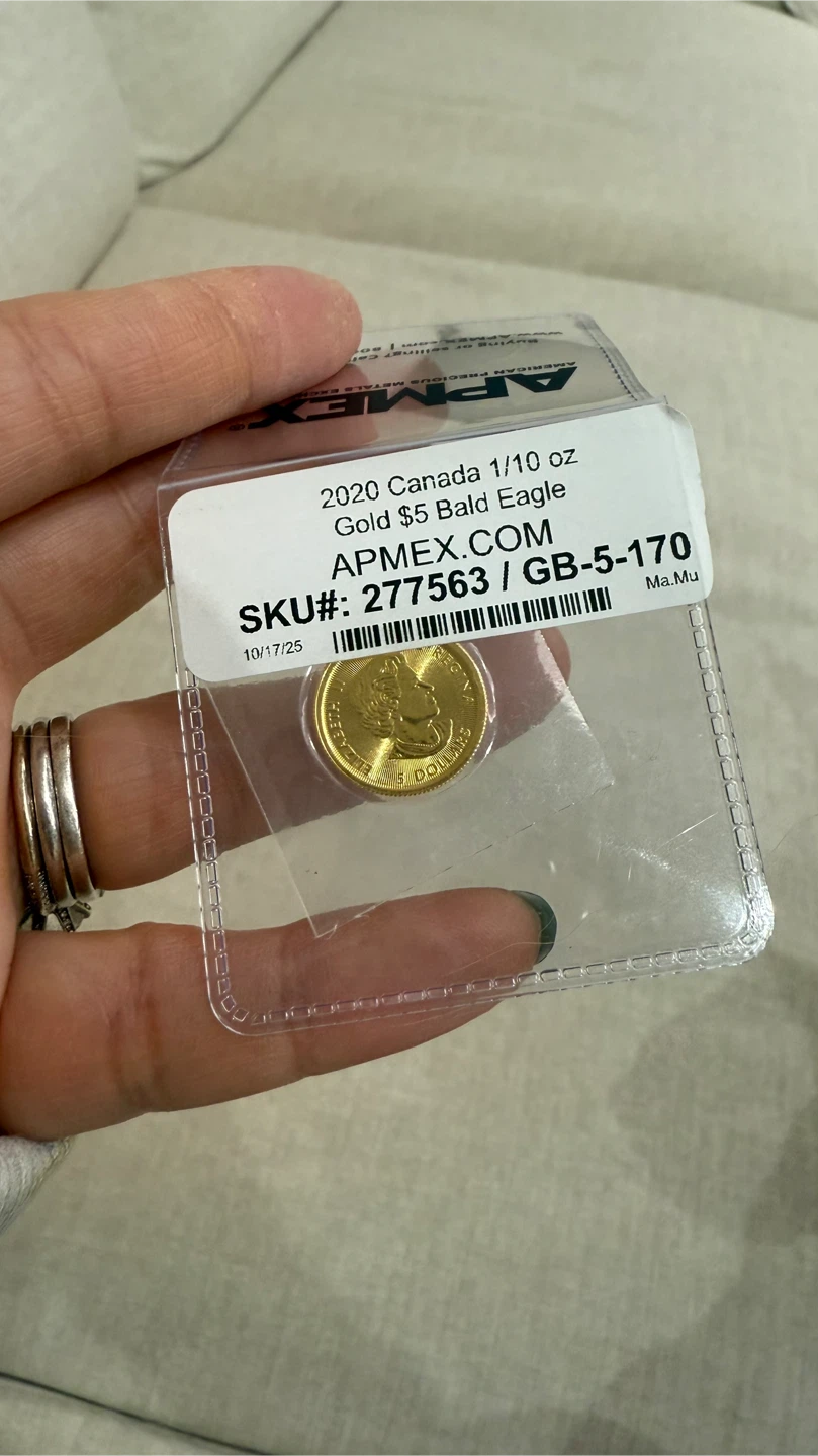 2020 캐나다 1/10 oz 골드코인 / 24k 금 2.83g