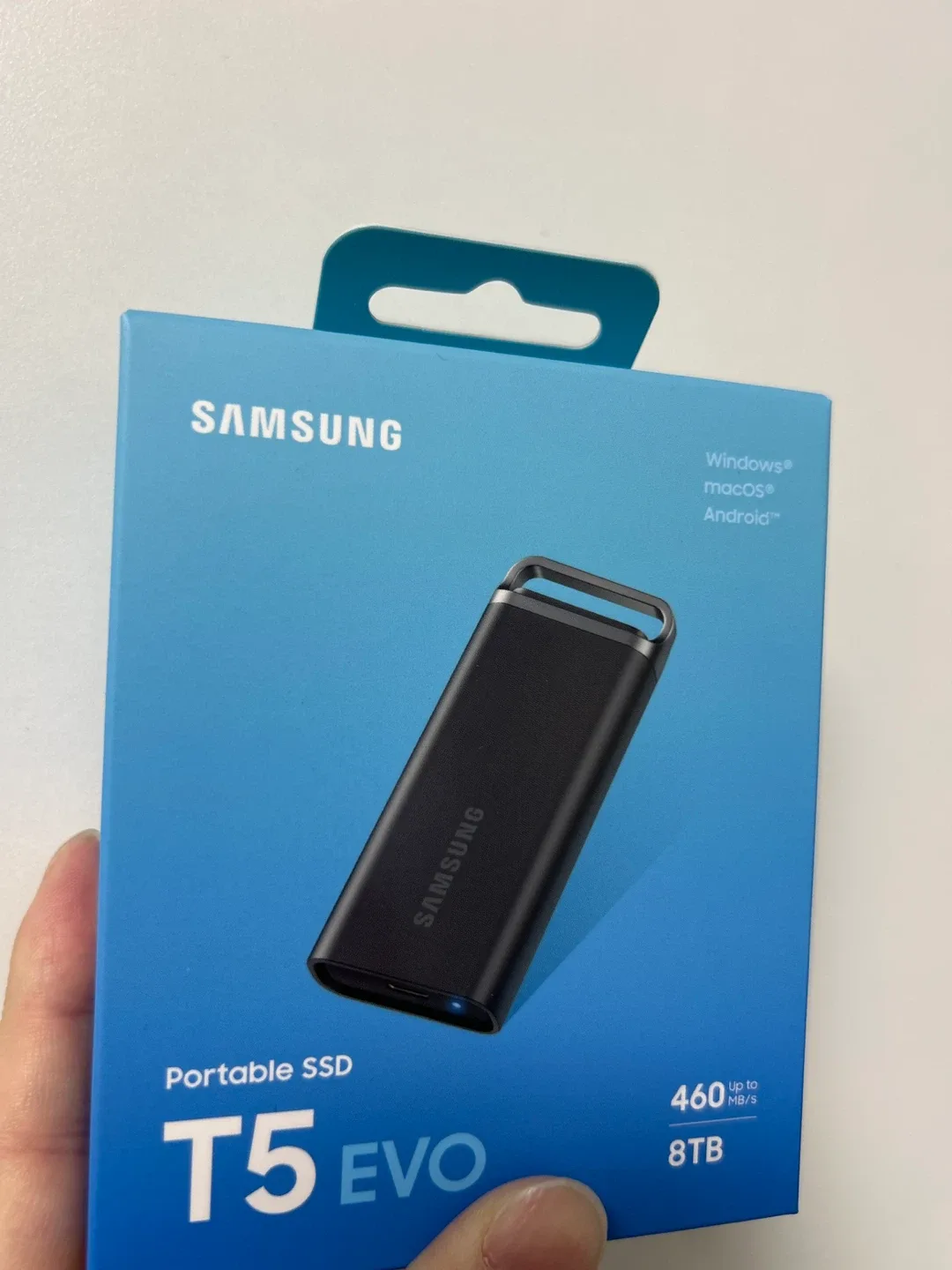 삼성 포터블 SSD T5 EVO 8TB 새상품