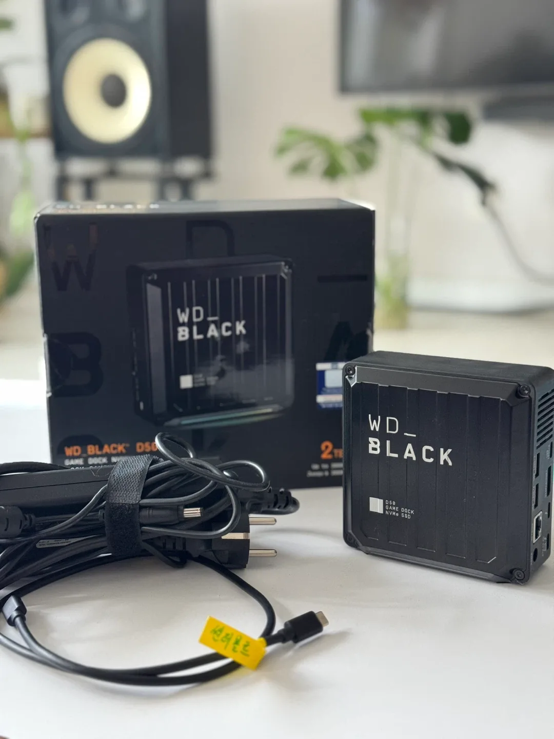 WD Black D50 Game Dock 2TB 외장 SSD