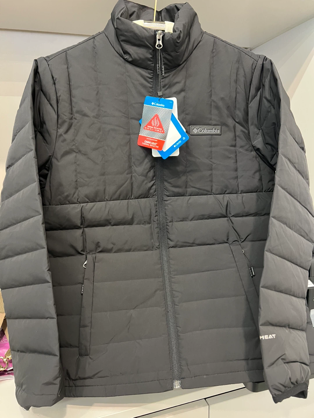 컬럼비아 옴니히트 패딩 자켓 S 새상품