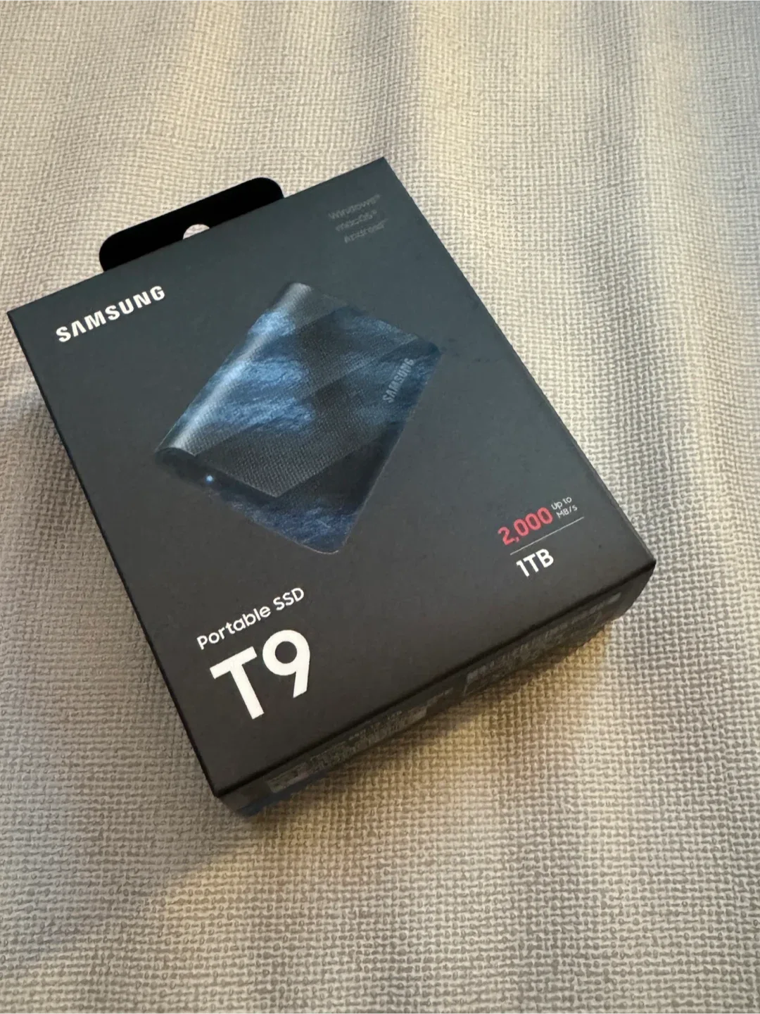 삼성 포터블 SSD T9 1TB 새상품