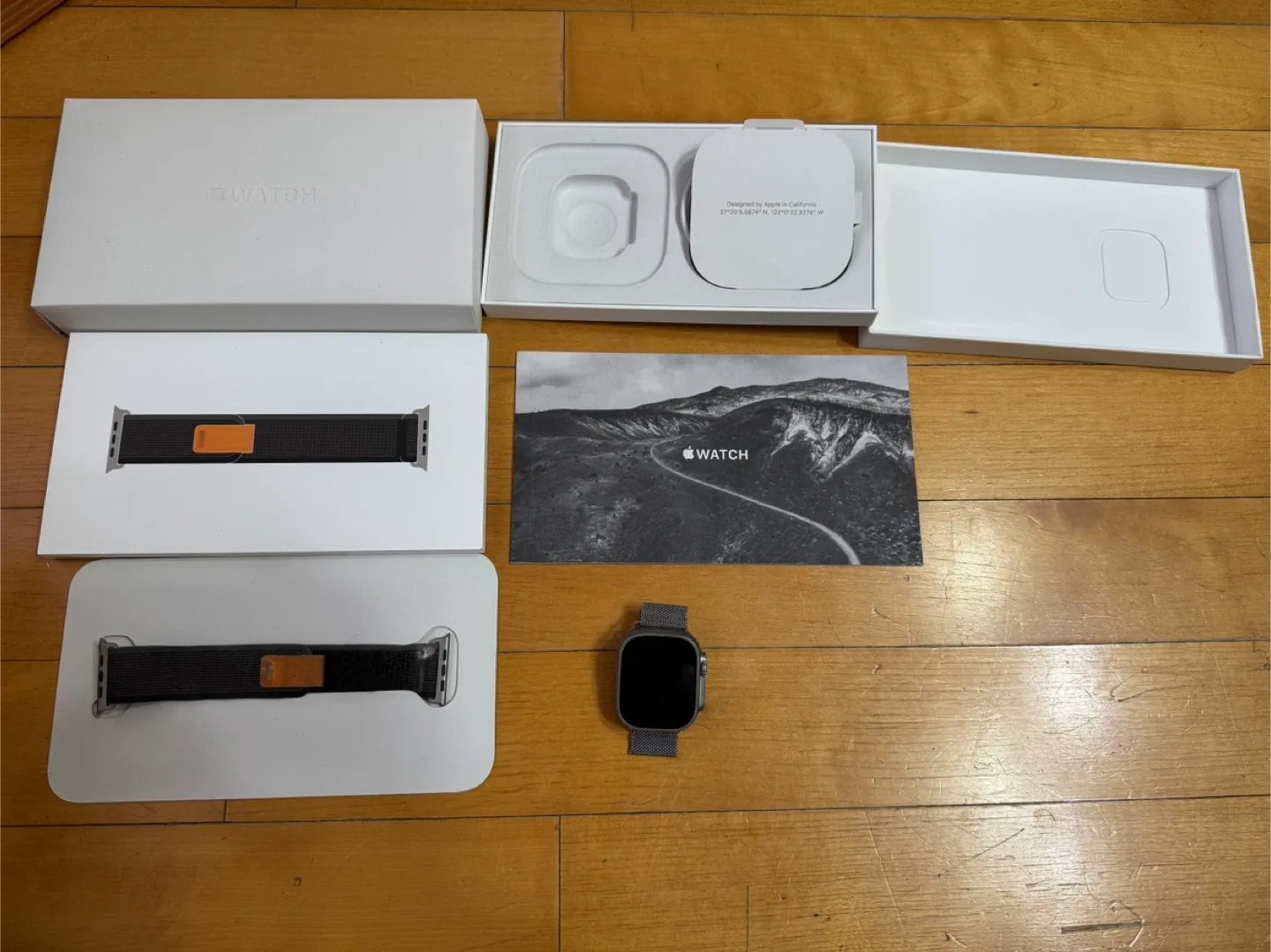 애플워치 울트라 티타늄 49mm 셀룰러 박풀