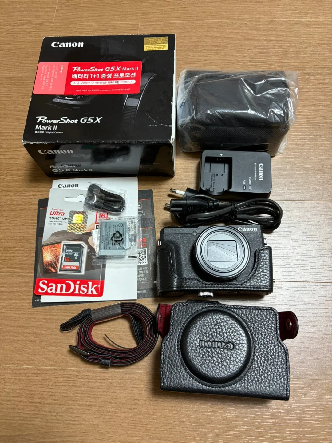 캐논 PowerShot G5 X Mark II 풀박스