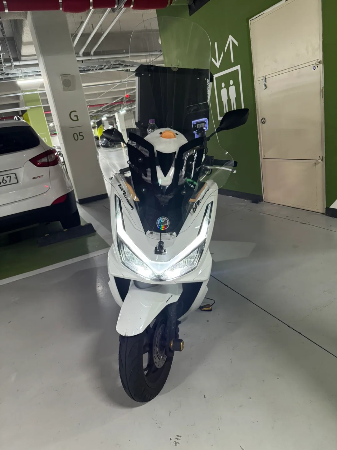 혼다 25년식 PCX 125 쿼터급대차