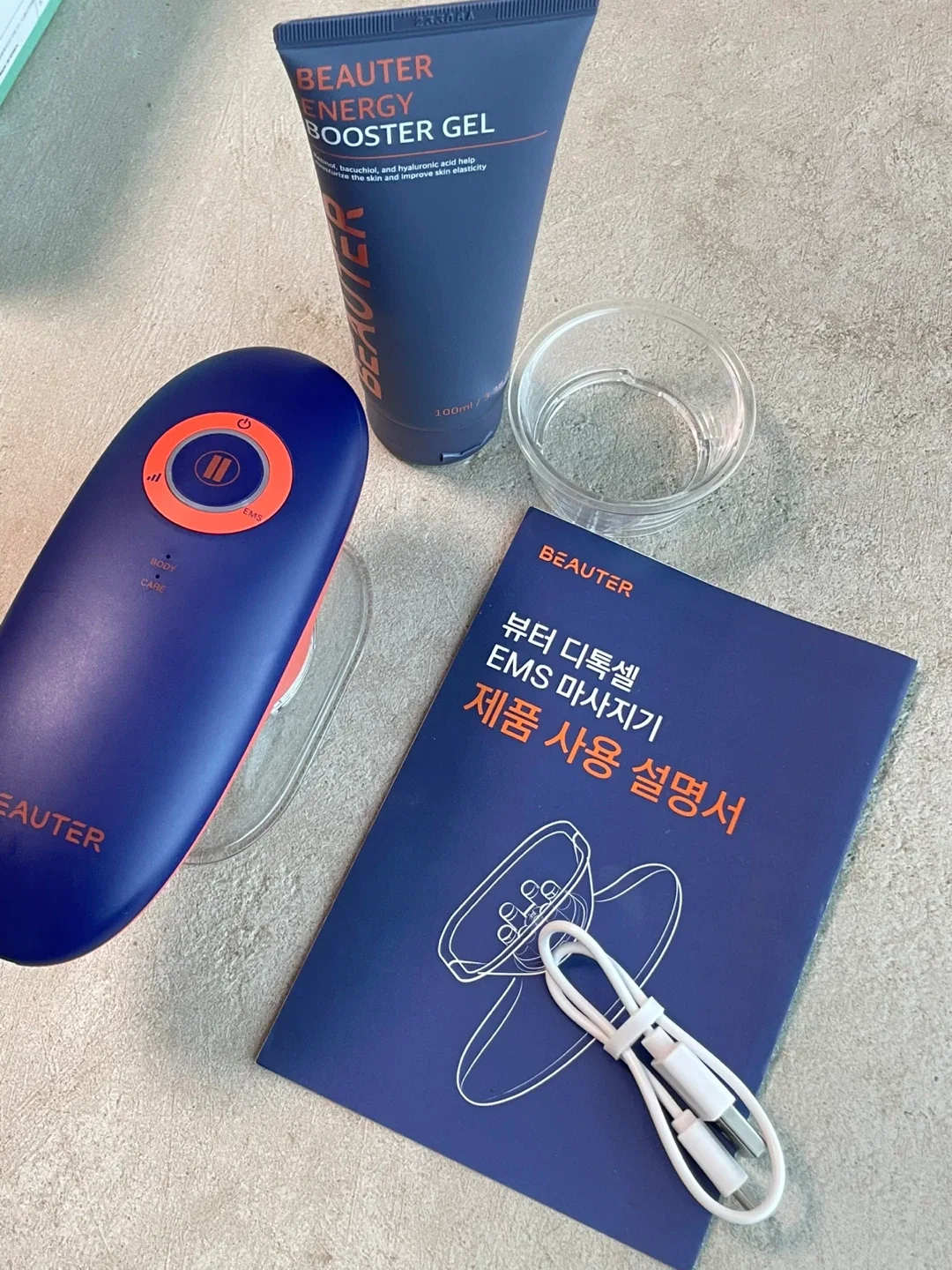 셀룰라이트 굿바이 뷰터 디톡셀 EMS 마사지기