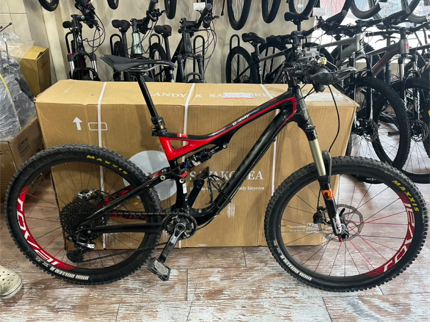 스페셜라이즈드 풀샥 MTB 스텀점퍼