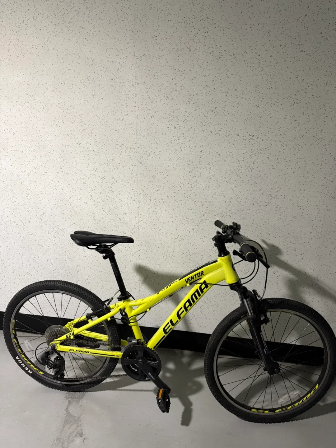 엘파마 벤토르 mtb 자전거 옐로우