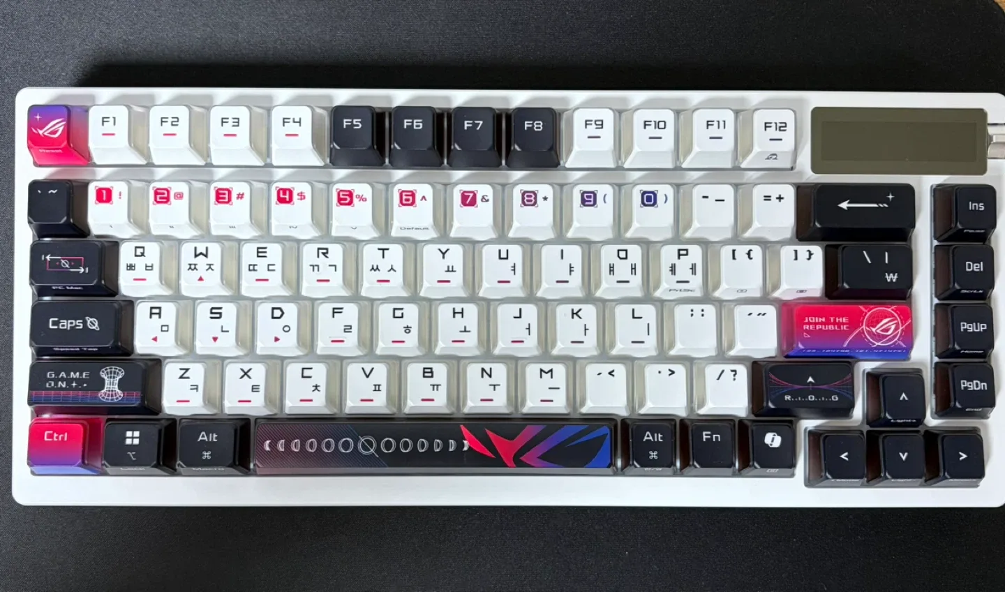 아수스 로그 아조스 엑스 키보드 박스풀셋 (asus rog azoth x)