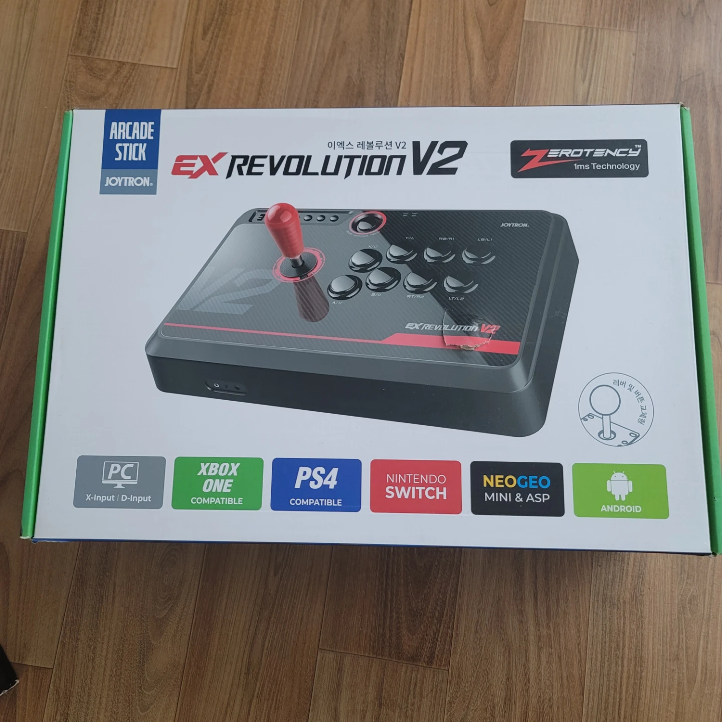 조이트론 EX 레볼루션 V2 아케이드 스틱