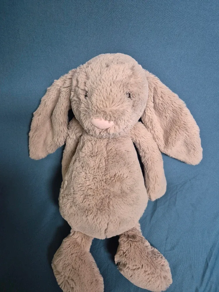 젤리캣 버니 토끼 인형 베이지