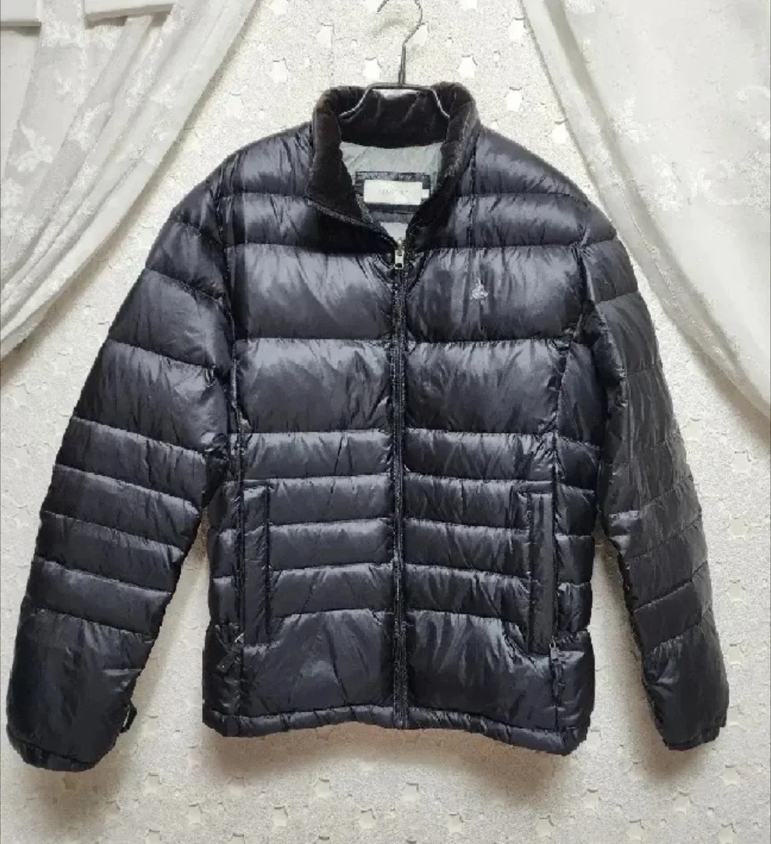 빈폴 여성 블랙 패딩 오리털패딩 100