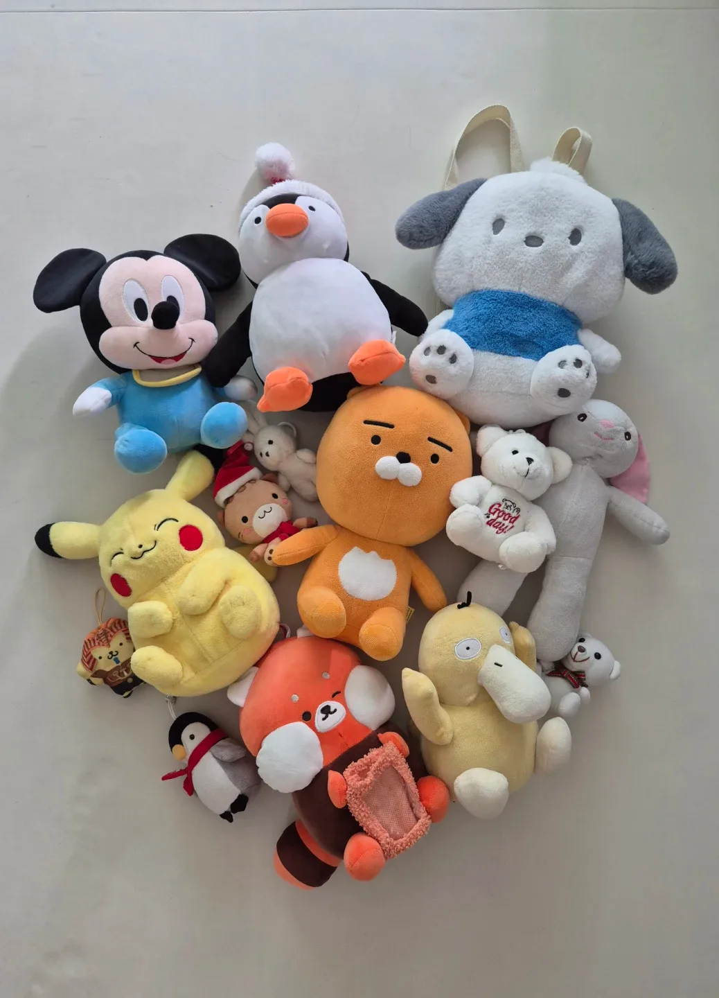 캐릭터 인형 모음 (일괄)(가방형태도 있어요)(중고)