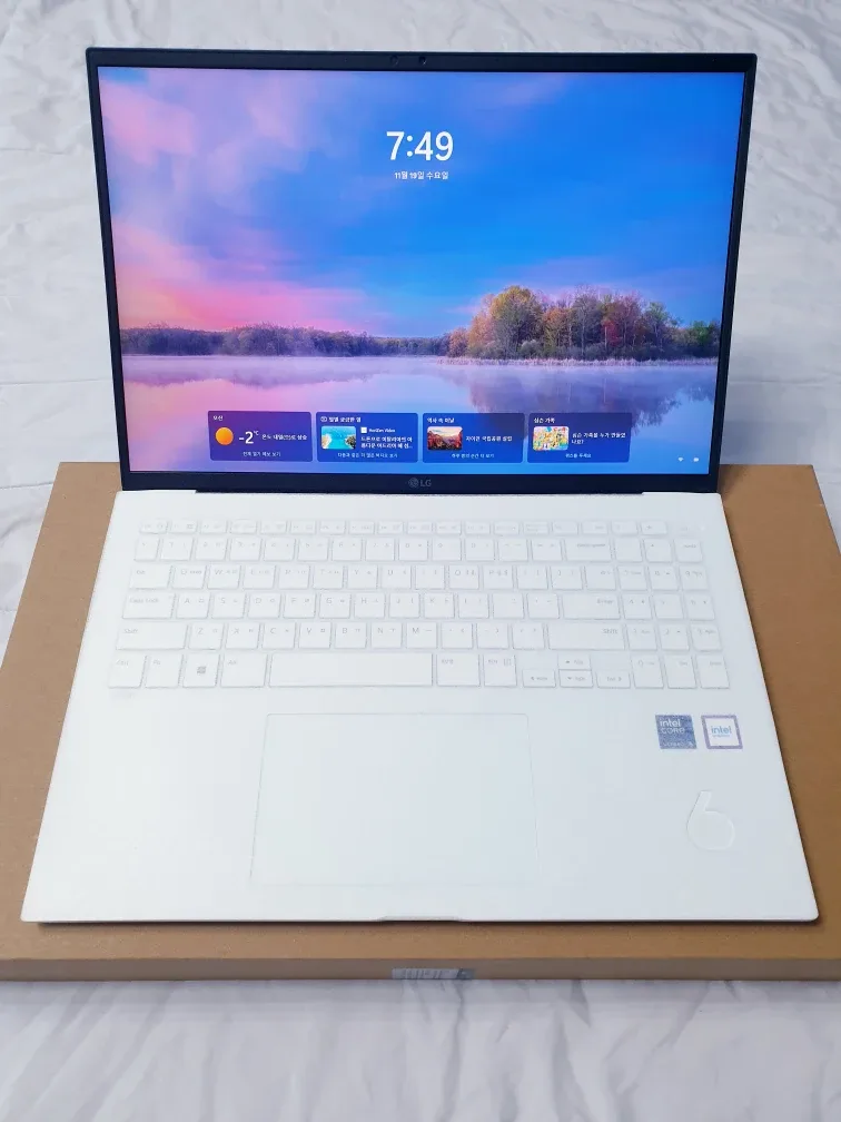 [새상품]LG 16인치 그램 노트북 팝니다. 울트라5, 램 16G, SSD 512G, 윈도우11, 리커버리 등