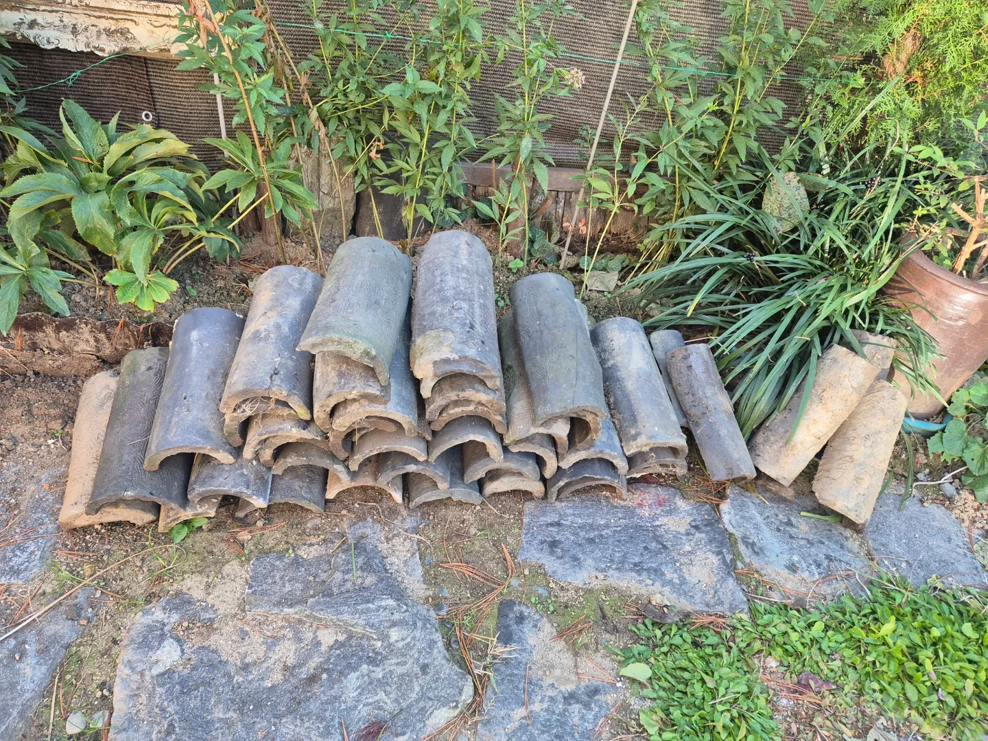 옛날 기와