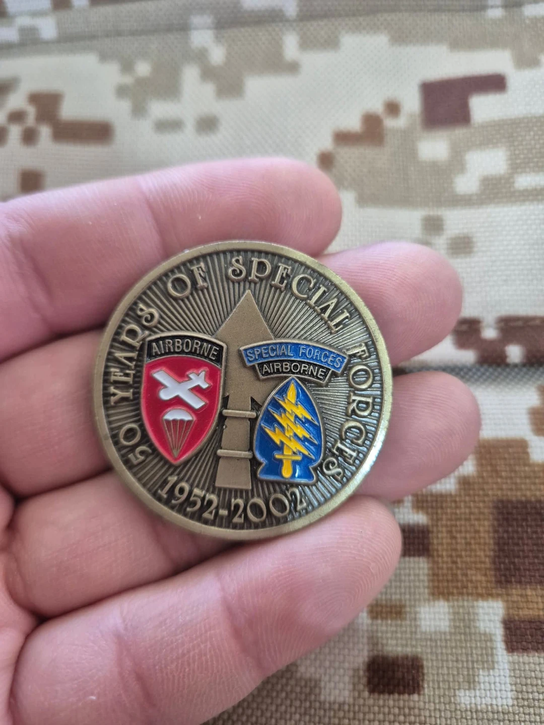 미군코인 50years of specail forcrs