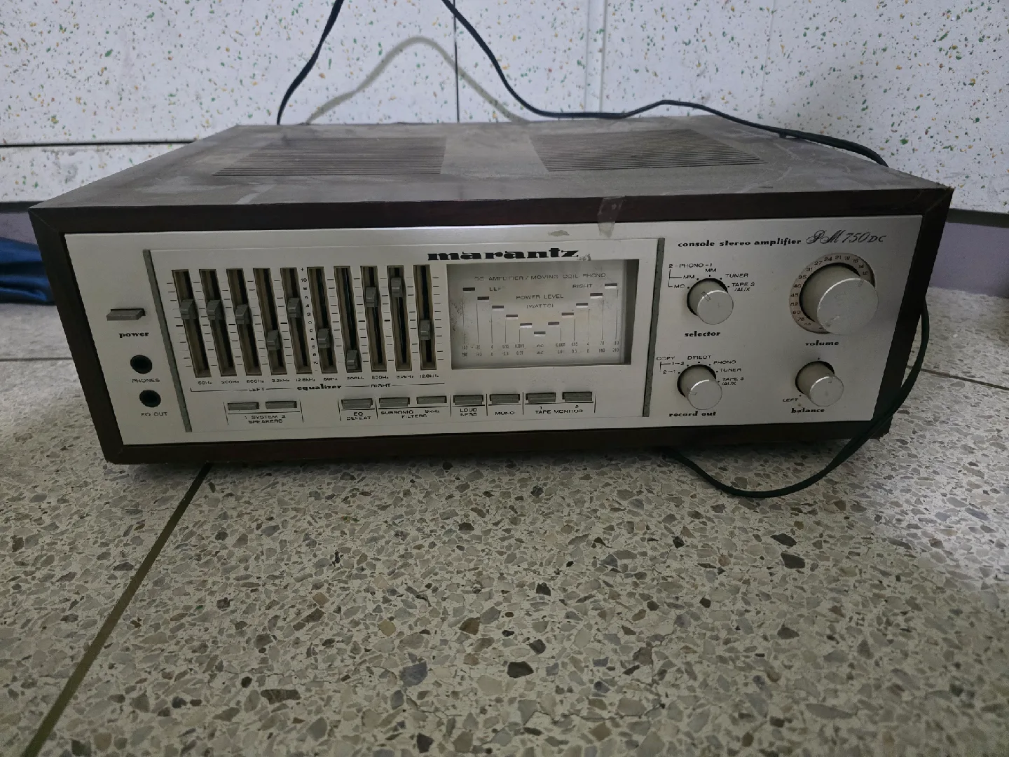 마란츠 PM 750DC 콘솔 스테레오 앰프