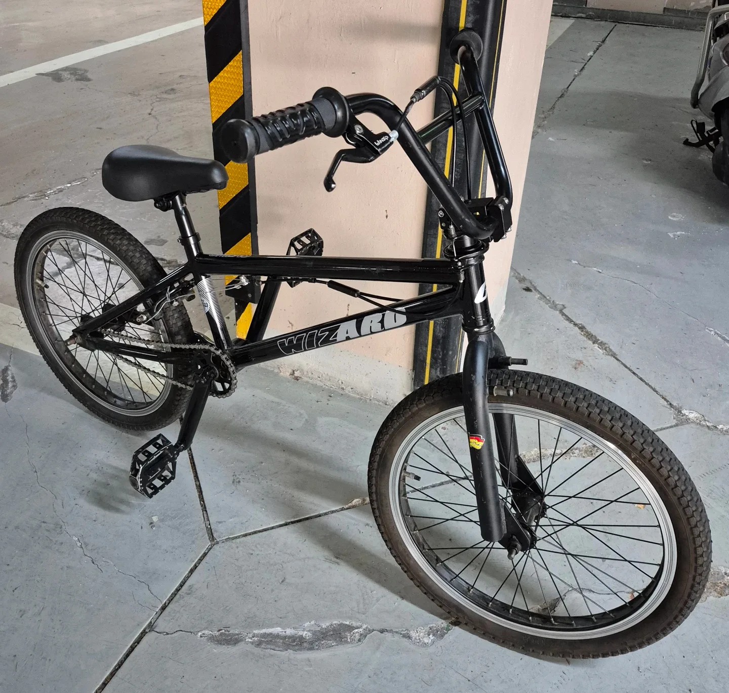 위자드 BMX 자전거 블랙