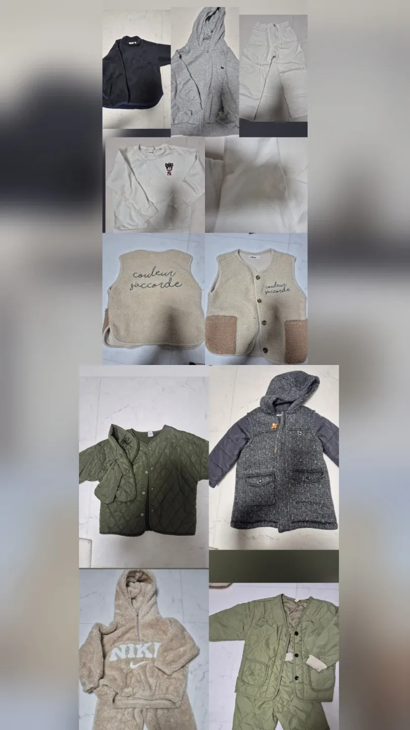 110~120사이즈 일괄판매(개별구매는 챗 부탁드립니다)