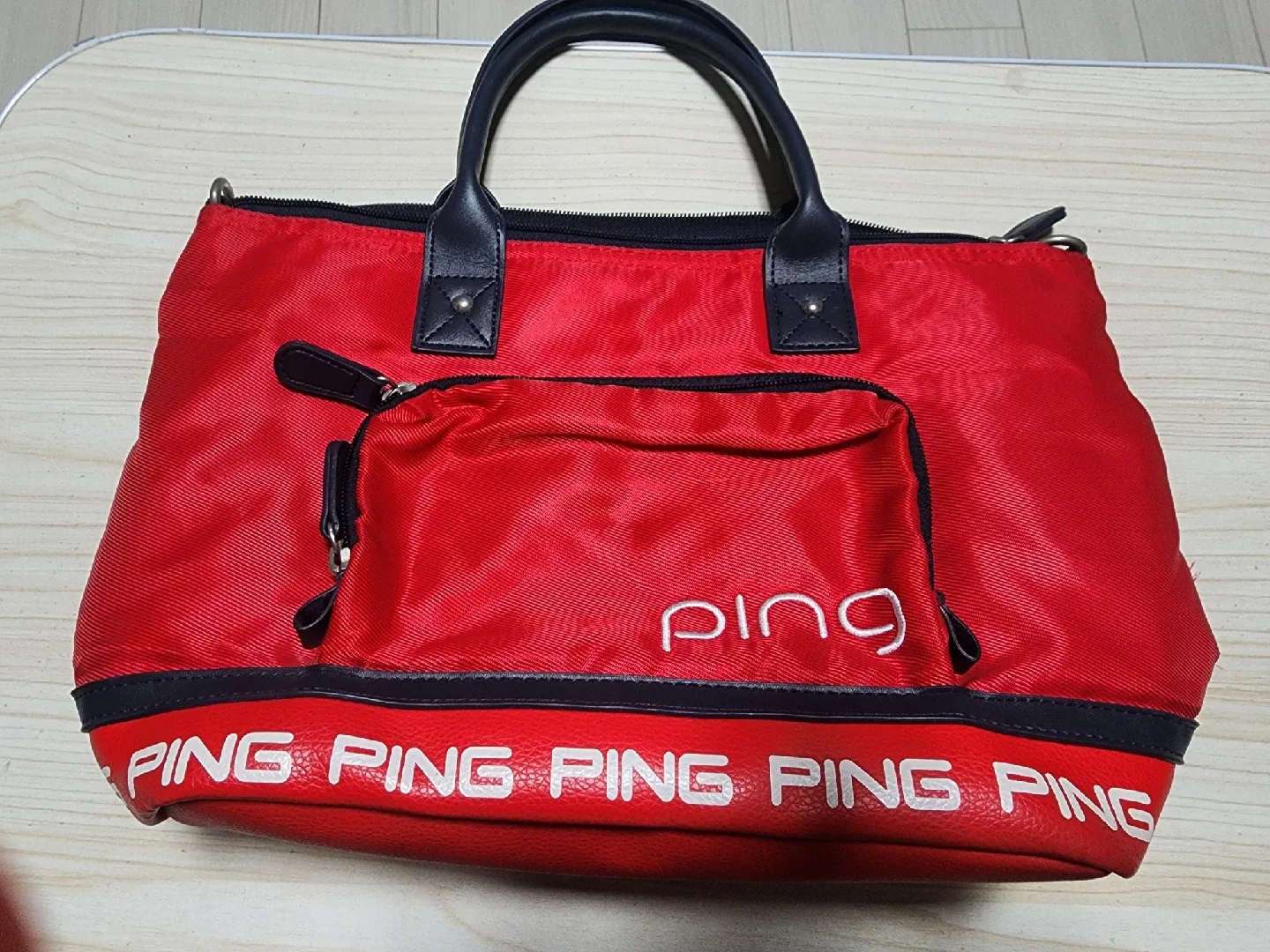 PING 골프 가방 빨간색