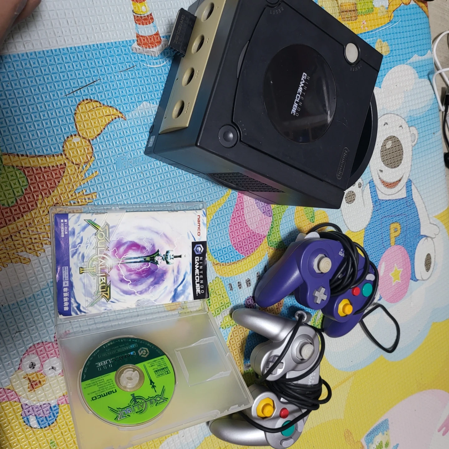 닌텐도 게임큐브 블랙 본체 + 컨트롤러 2개 + 게임 | 취미/게임/음반 | 당근 중고거래