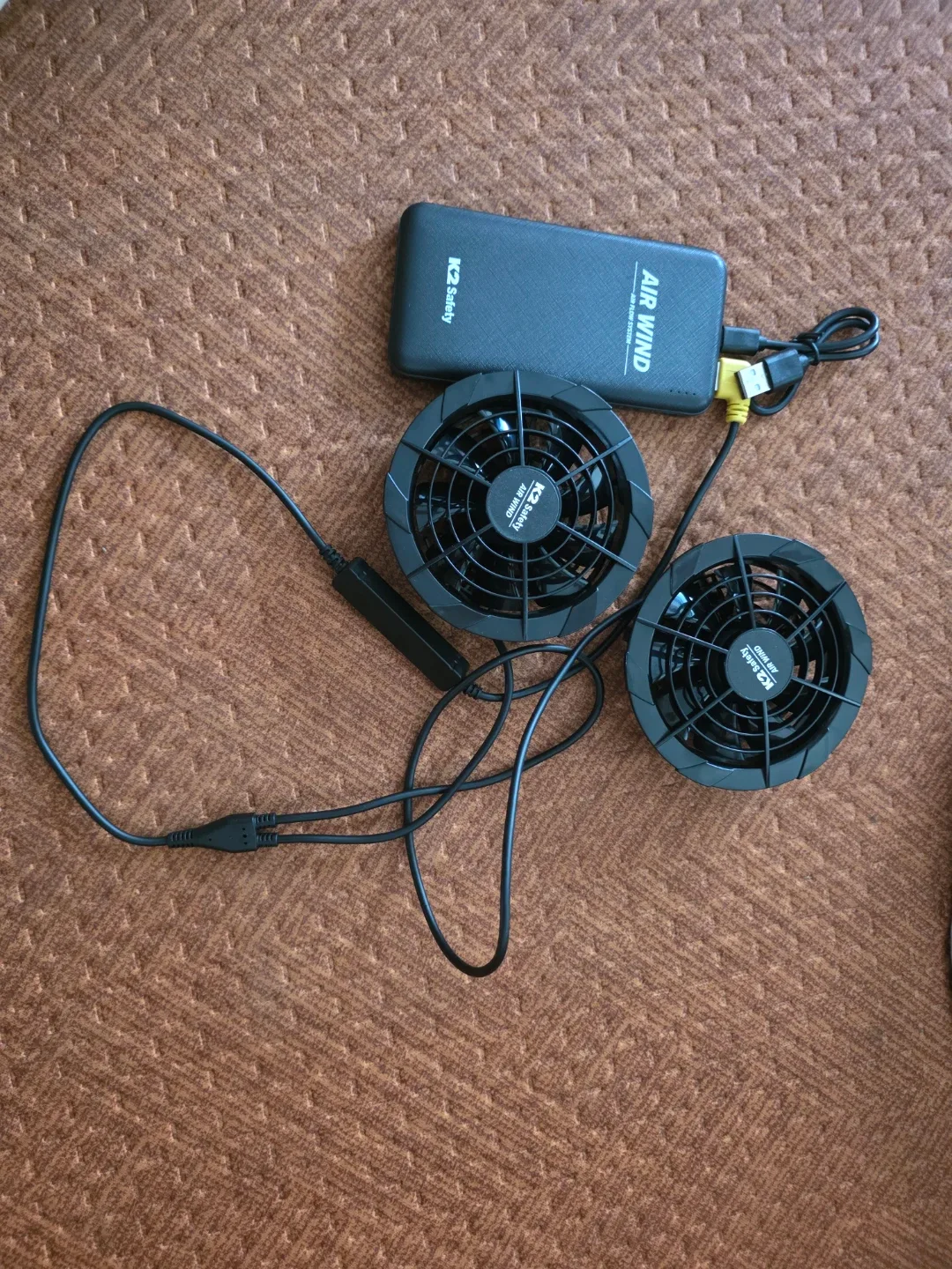 K2 Safety AIR WIND 쿨조끼 팬