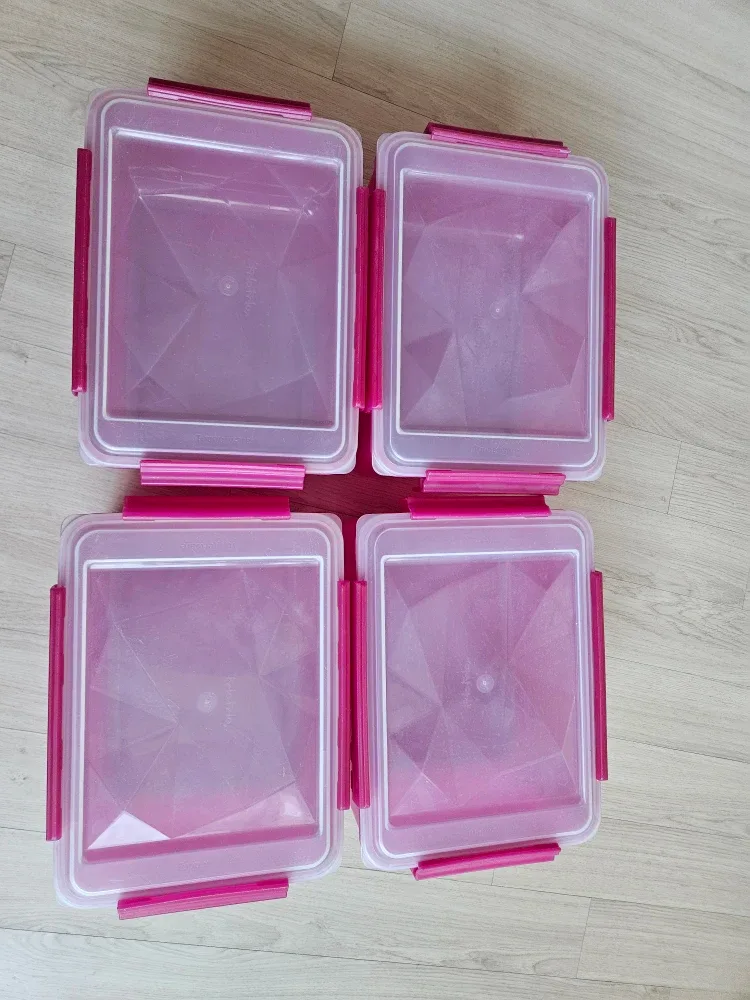 삼성김치냉장고 김치통 11.1L 4개