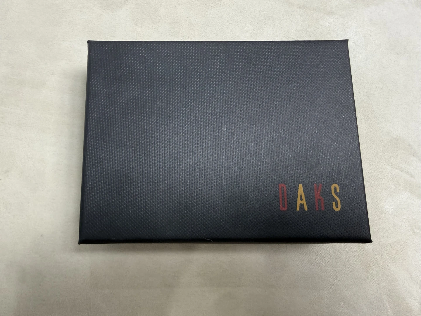 닥스 블랙 가죽 카드지갑 (새상품)