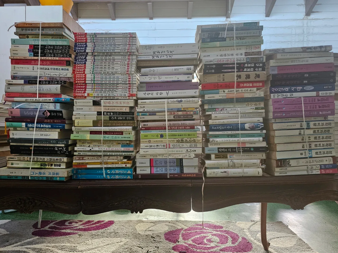 중고 책 450권 일괄 나눔 (다양한 종류)
