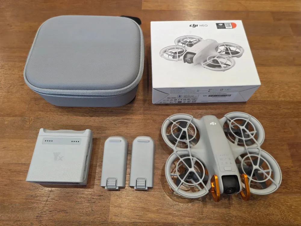 DJI 네오 드론 민트급 추가배터리 DJI케어 보험 포함