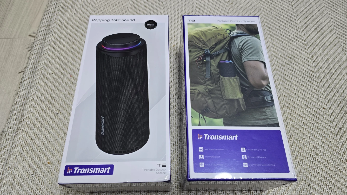 트론스마트 t8 블루투스 스피커 2개일괄 판매합니다.