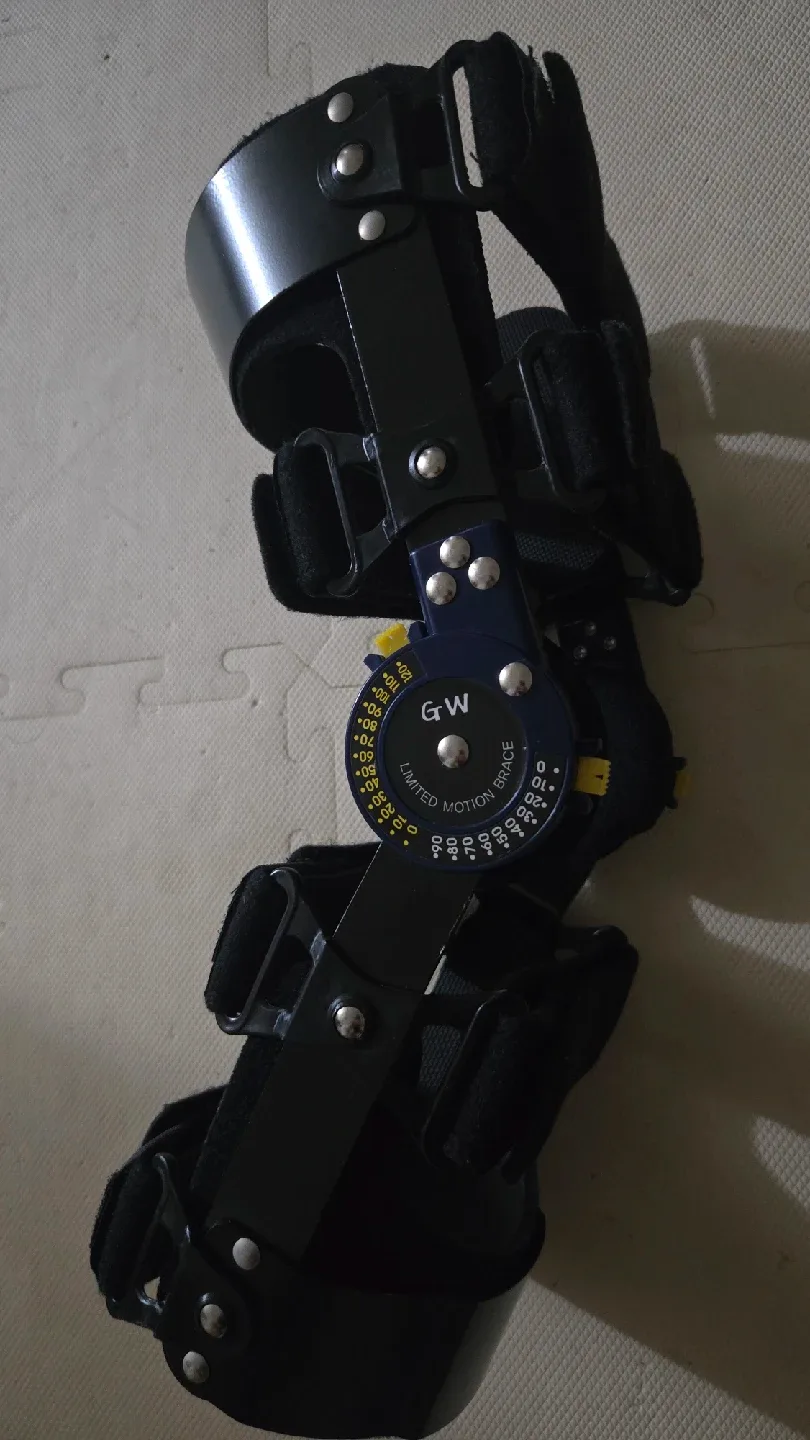 각도조절 무릎 보조기(우측)