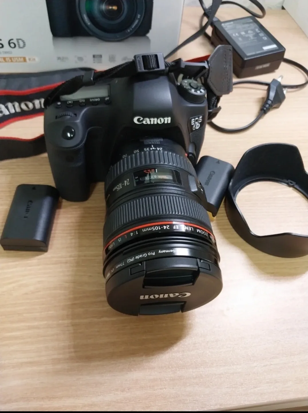 캐논 6D풀세트 +EF 24-105mm F4L IS USM 렌즈
