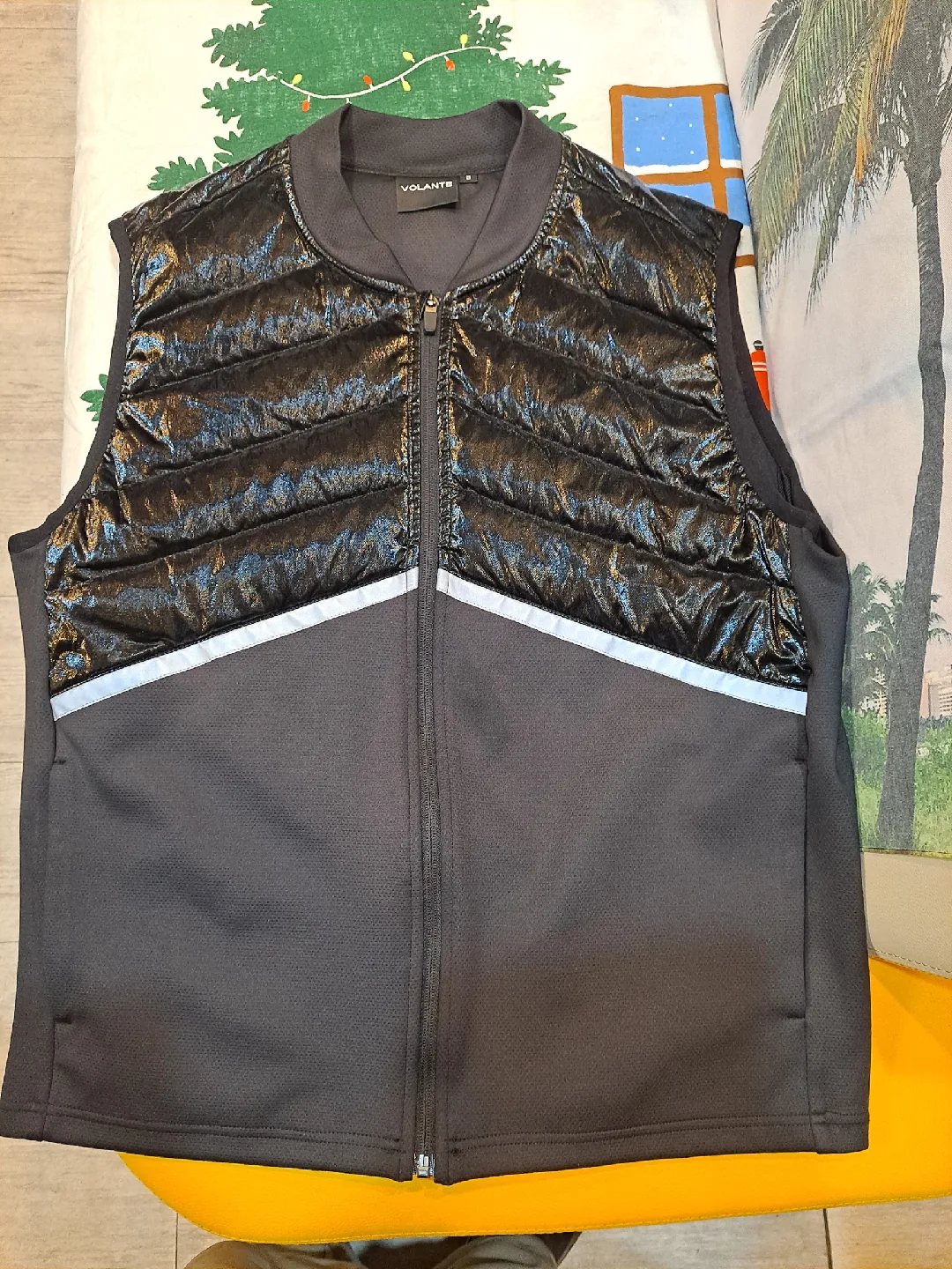 VOLANTE 남성 구스패딩 조끼 100~105