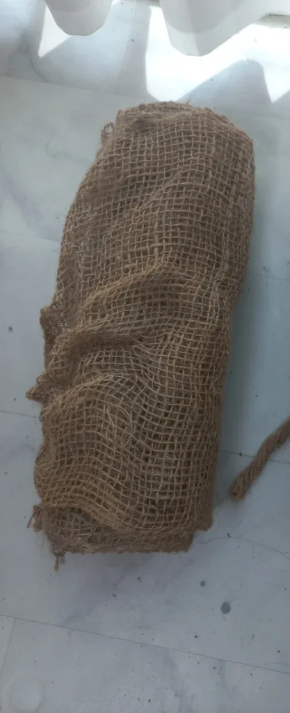 황마 메쉬 식물 키우기