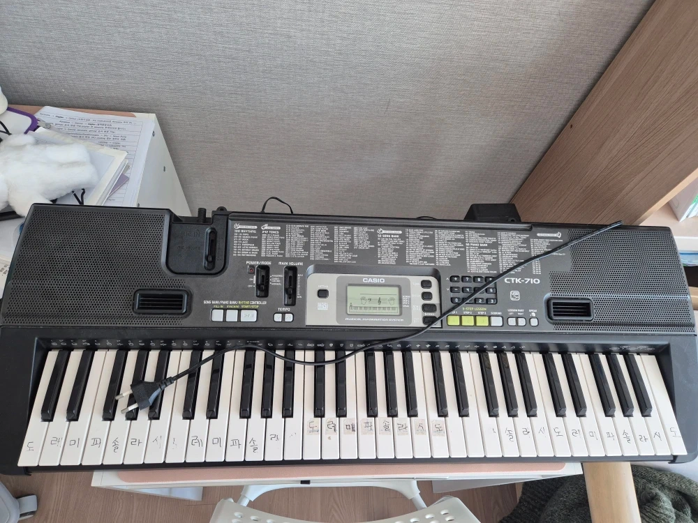 카시오 CTK-710 전자 키보드