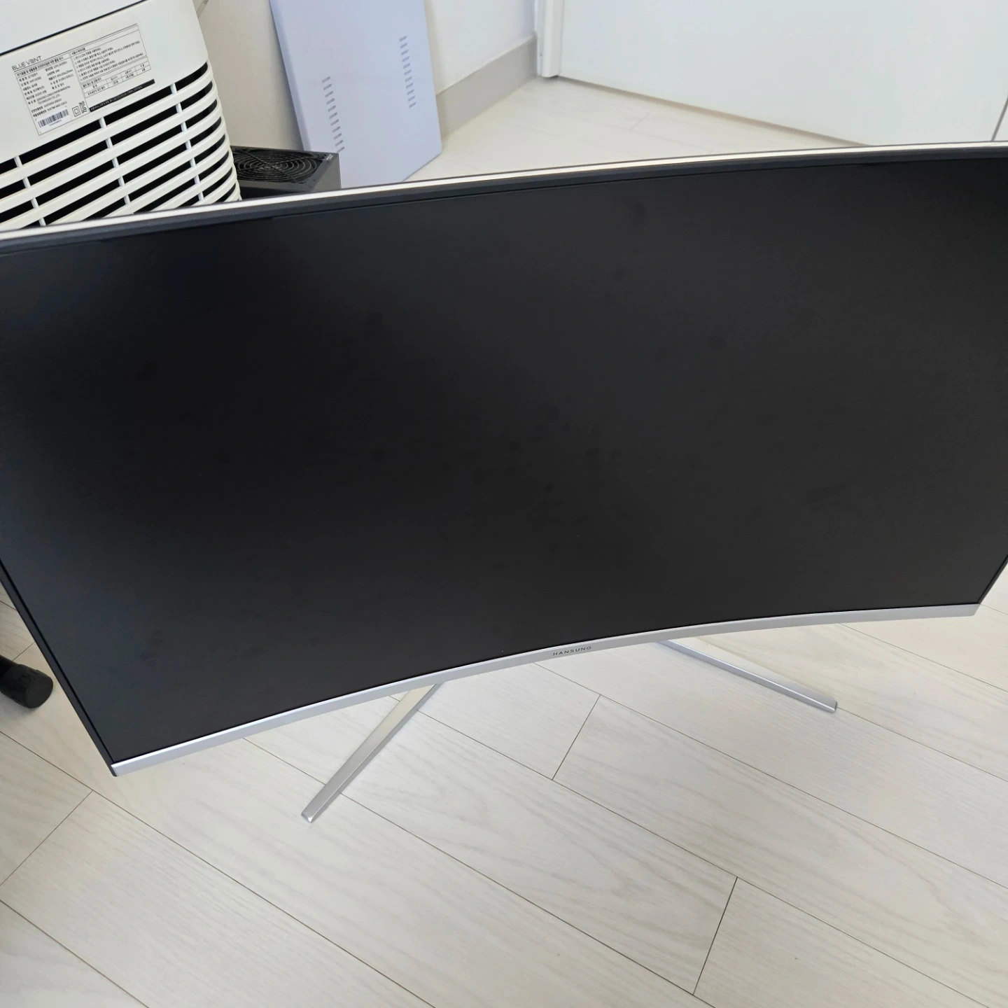 한성 울트론 3257 NEW 커브드 모니터 (고장) | 디지털기기 | 당근 중고거래