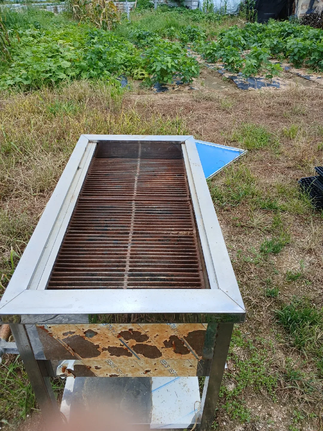 중고 스텐 바베큐 그릴