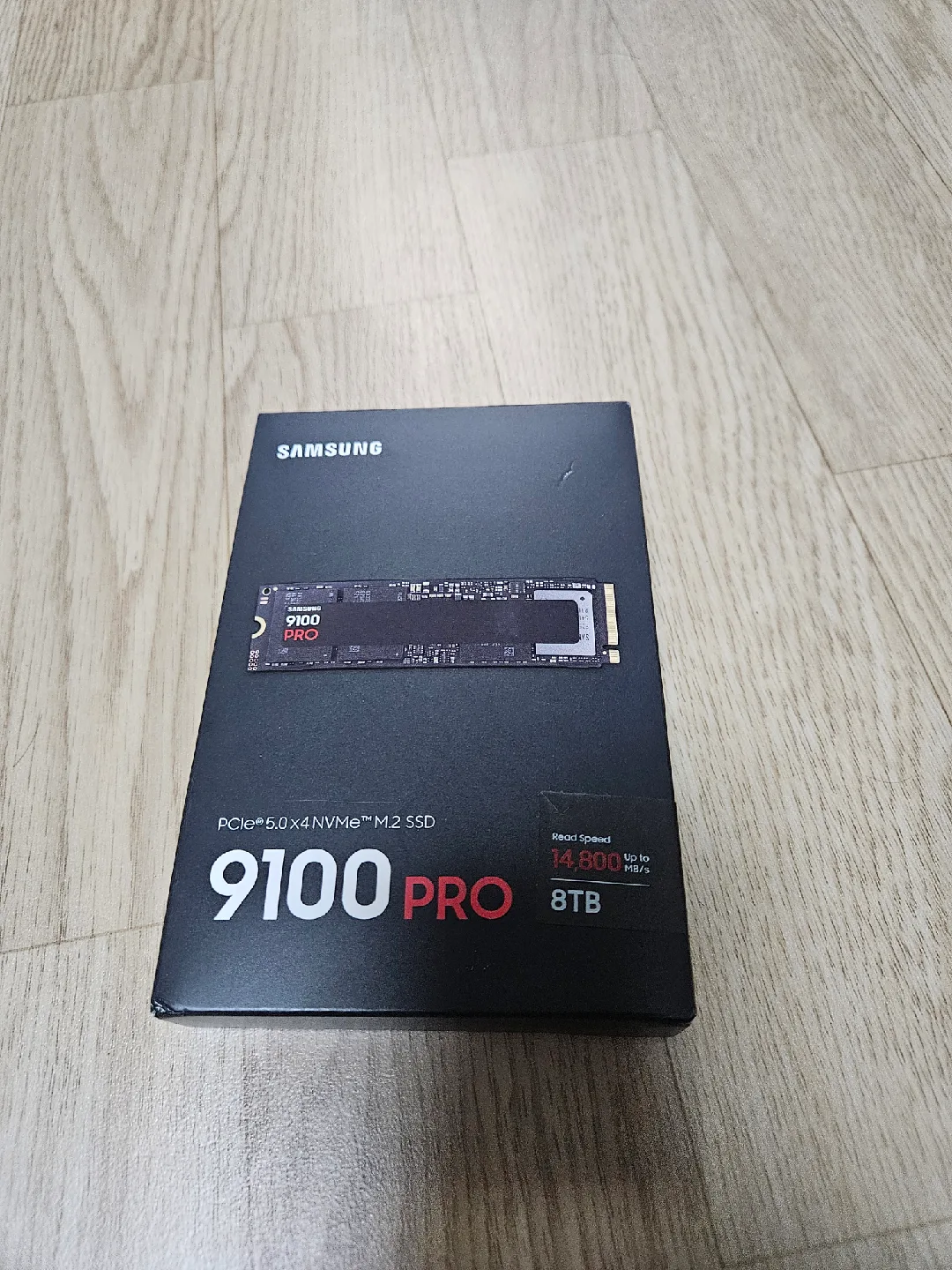 ssd, 미개봉, m.2 nvme, 삼성 9100 pro, 8tb, 국내정발