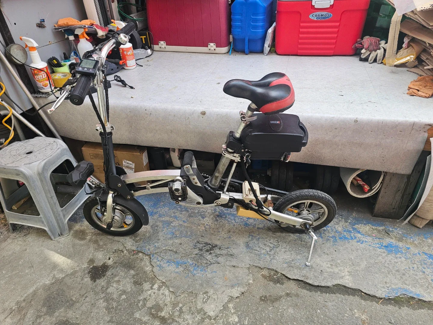 모야접이식 전기자전거