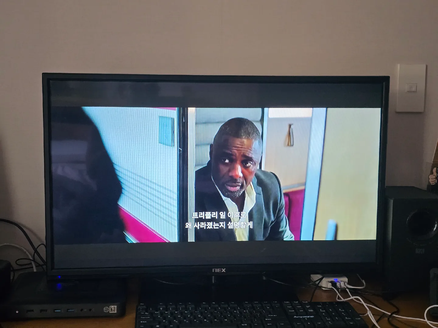 32인치 넥스 티비  + 미니pc