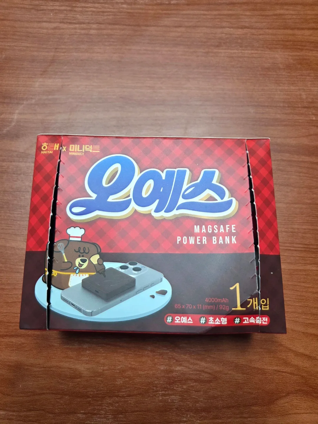 오예스 보조배터리 판매합니다(4000mAh)
