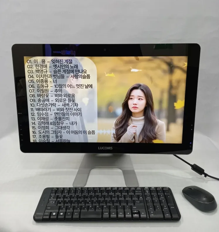22인치 루컴즈 일체형 컴퓨터팝니다.