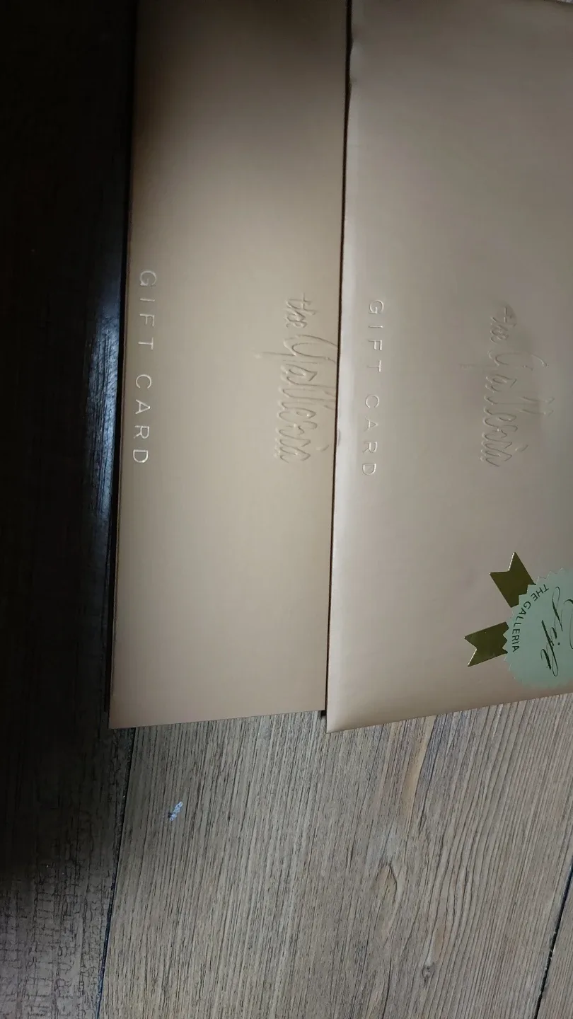 갤러리아 백화점 상품권