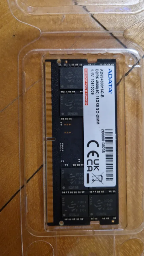 ADATA DDR5 16GB 4800MHz 노트북 램