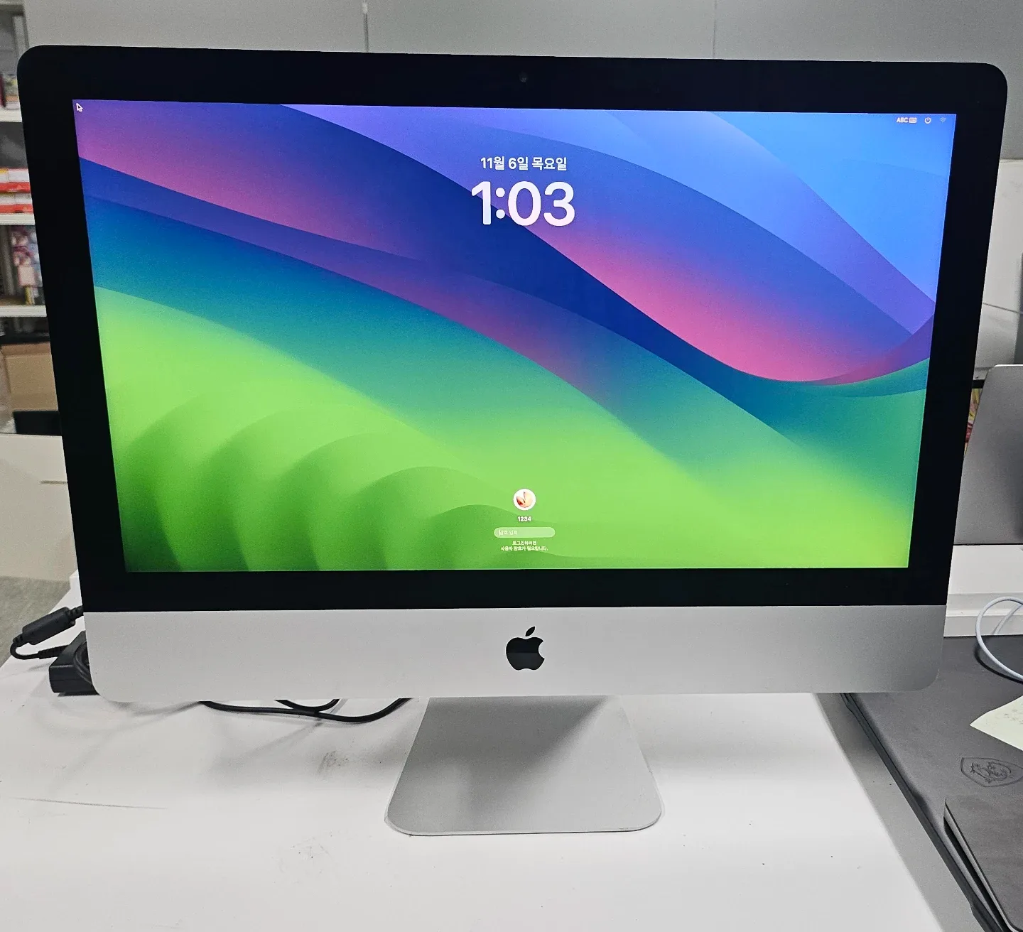 <급처 중고>2019년형 아이맥21인치 i3 32GB 512GB