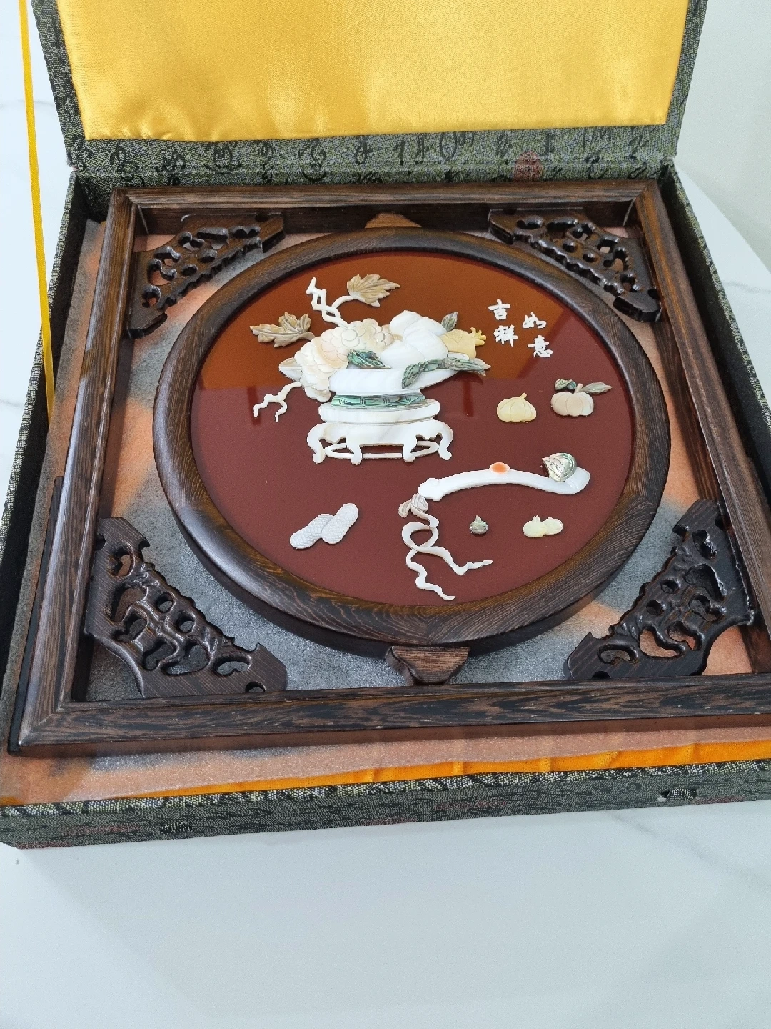 보봉상 자개 옻칠 공예 장식품