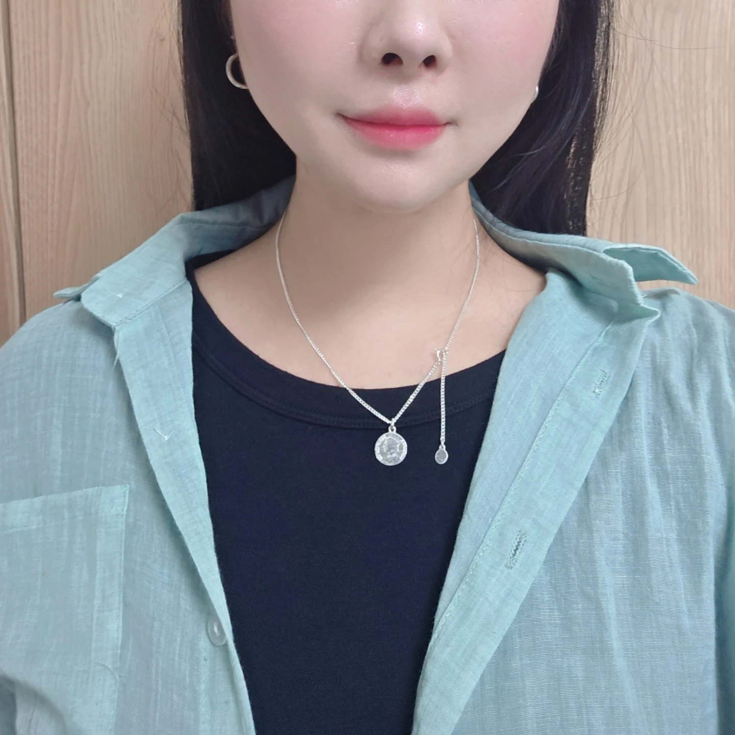 ✨코인 엘리자베스 실버 925 투웨이 스타일링 순 은 목걸이 ✨ | 여성잡화 | 당근 중고거래